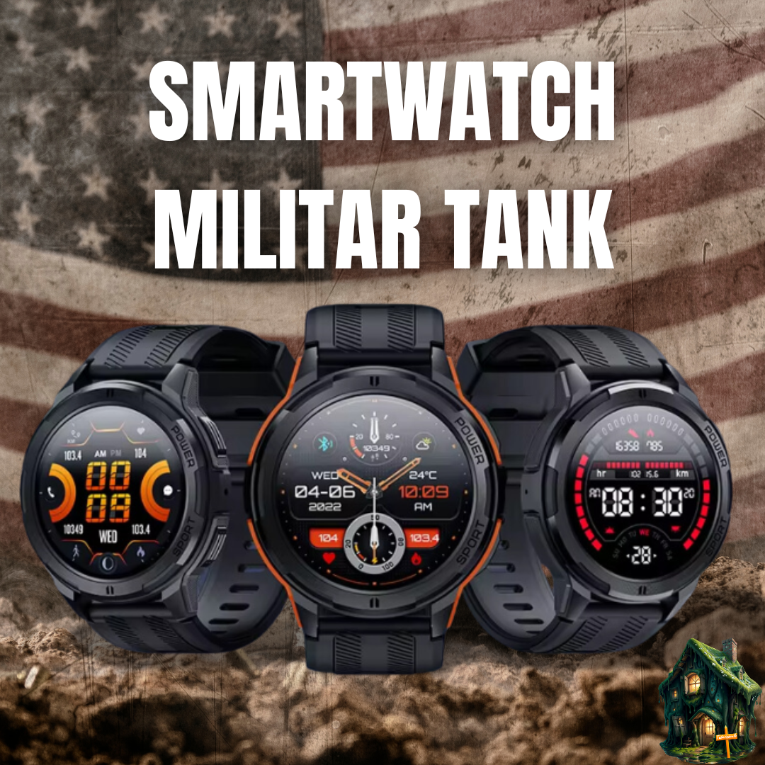 Smartwatch Militar Tank U2