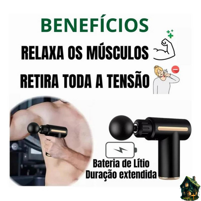 Pistola Massageadora Relax Mass