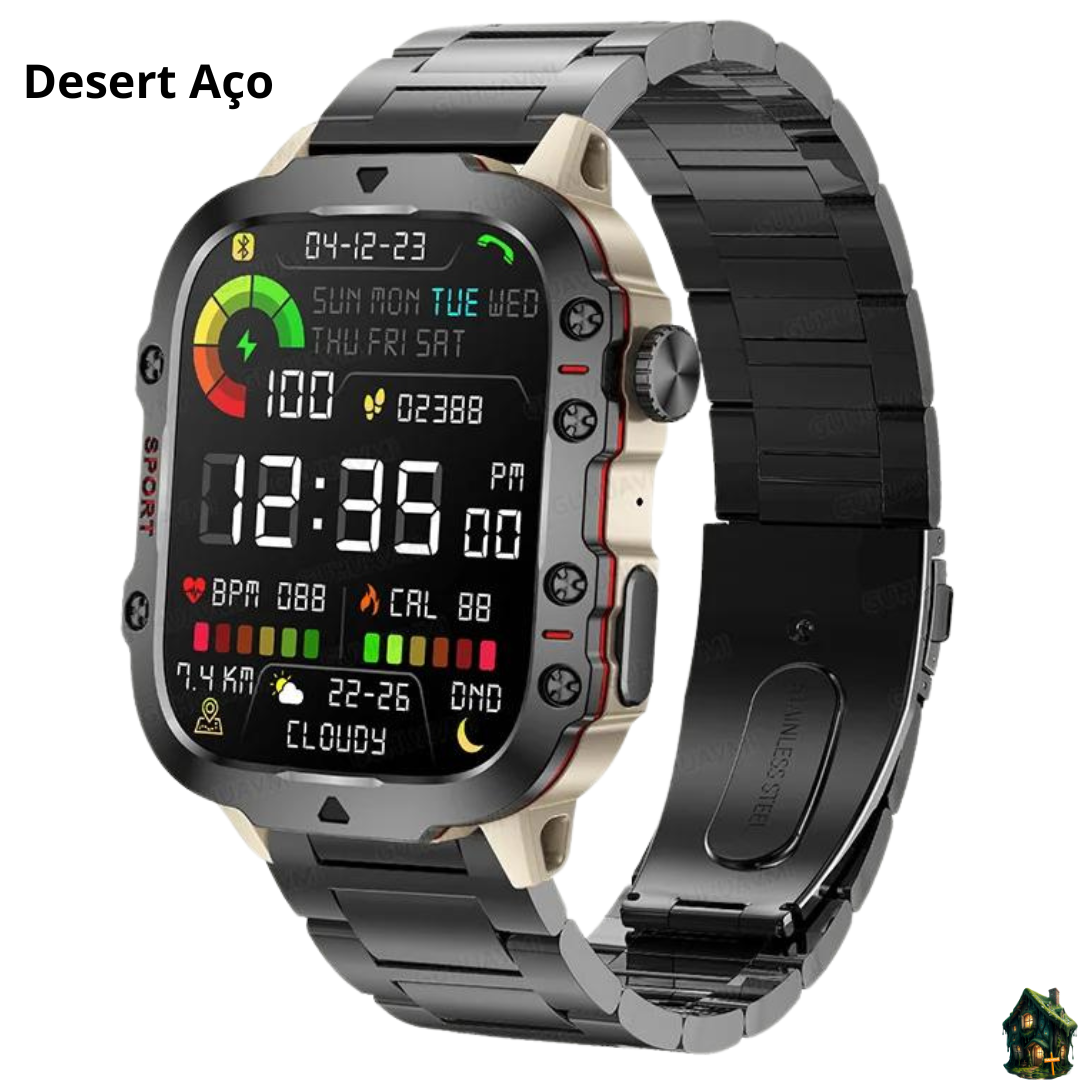 Smartwatch Militar 2024 Elite Sport Android / IOS