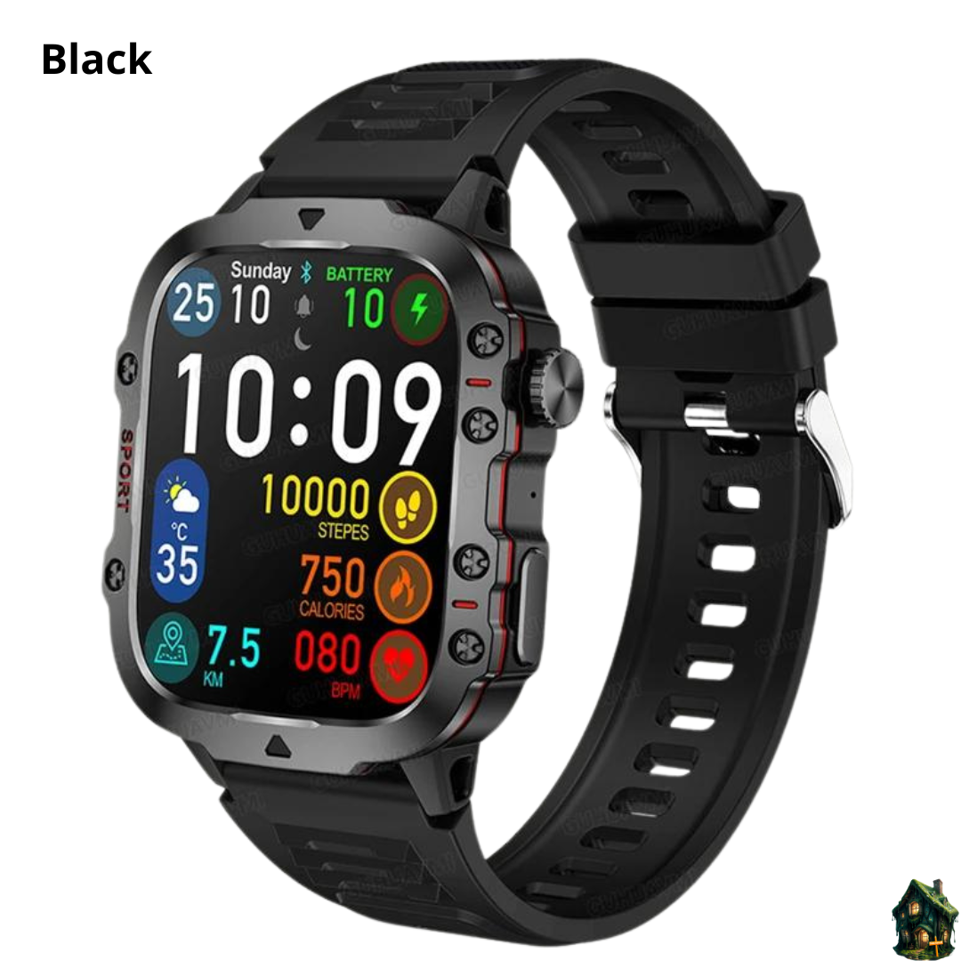 Smartwatch Militar 2024 Elite Sport Android / IOS