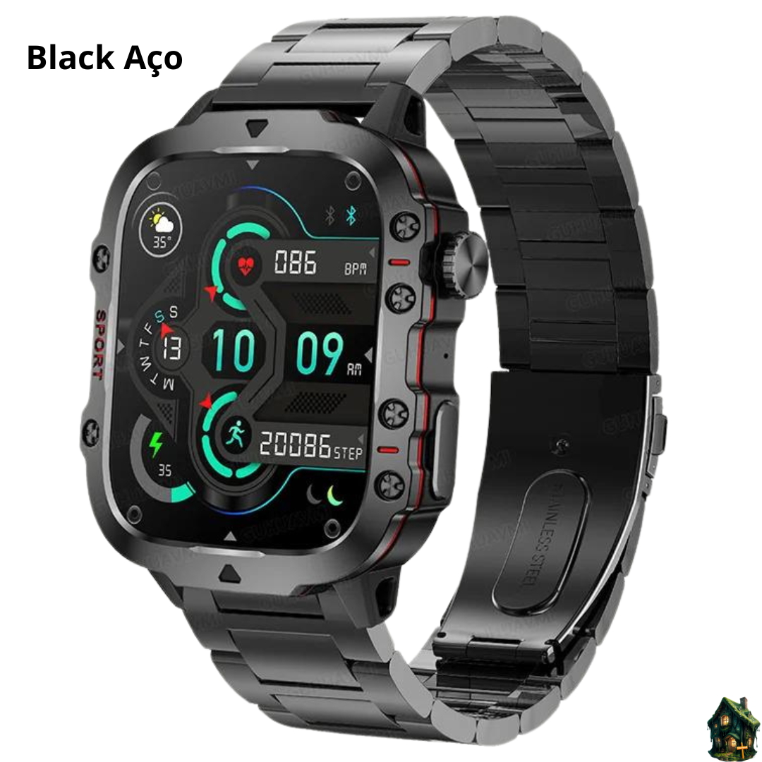 Smartwatch Militar 2024 Elite Sport Android / IOS