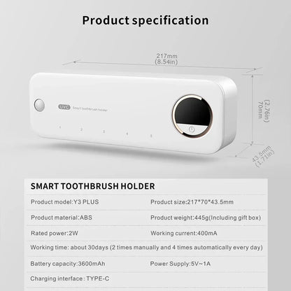 Esterilizador UV-C Para Escovas de Dentes